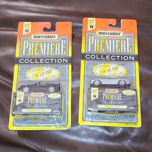 Matchbox premiere collection cars